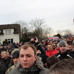 Manifestacja poparcia dla górników kopalni "Brzeszcze"