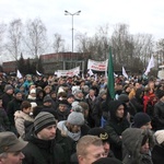 Protest w Sośnicy w obronie kopalń