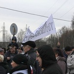 Protest w Sośnicy w obronie kopalń