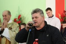 Stanisław Kłysz, szef "Solidarności" i sztabu protestacyjnego w KWK "Brzeszcze"