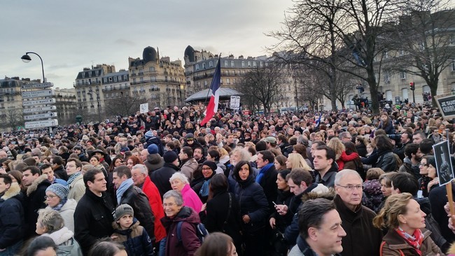 Marsz w Paryżu od środka