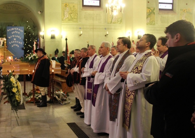 Pogrzeb śp. ks. kan. Franciszka Nogi