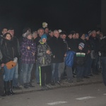 Protest mieszkańców pod kopalnią "Brzeszcze"