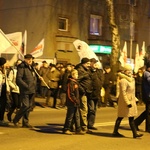 Protest mieszkańców pod kopalnią "Brzeszcze"