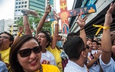 Powitanie Franciszka w Manili