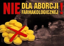 NIE dla aborcji farmakologicznej!