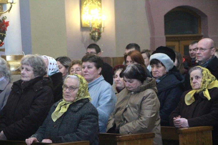 Tablice w Porąbce Uszewskiej