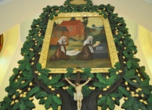 Odnowiony ołtarz w kaplicy narodzenia św. Stanisława w Szczepanowie