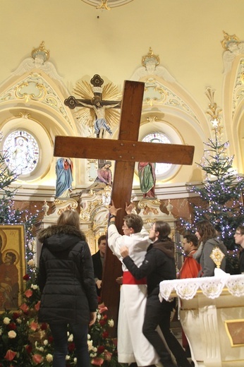 Pożegnanie symboli ŚDM w Tychach