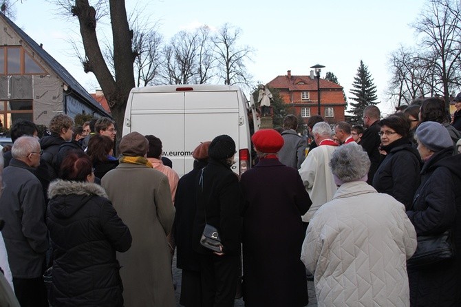 Pożegnanie symboli ŚDM w Tychach