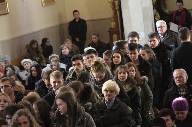 Pożegnanie symboli ŚDM w Tychach