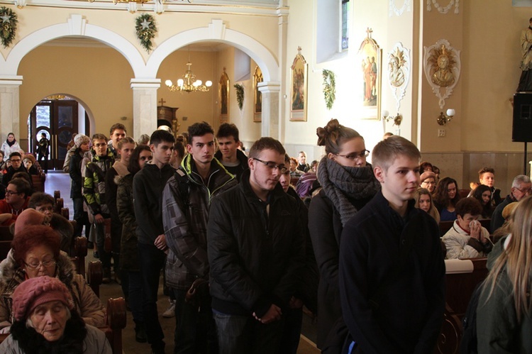 Pożegnanie symboli ŚDM w Tychach