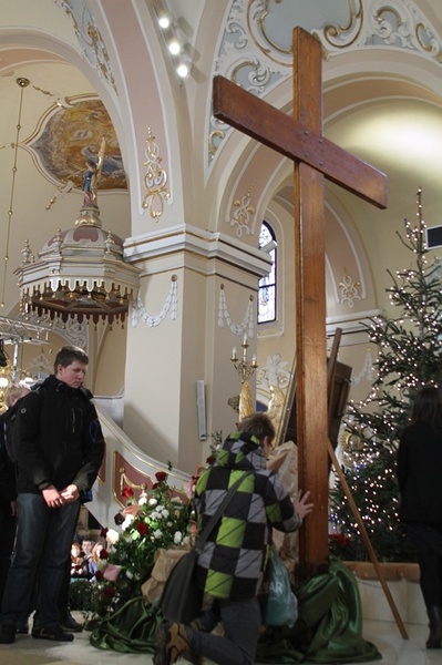 Pożegnanie symboli ŚDM w Tychach