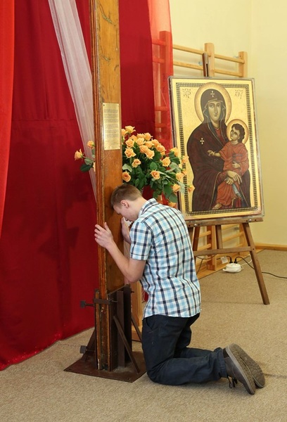 Symbole ŚDM w Pogrzebieniu i Kornowacu