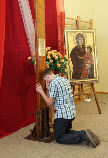 Symbole ŚDM w Pogrzebieniu i Kornowacu