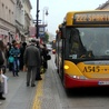 W poniedziałek na ulice Warszawy wyjedzie mniej autobusów i tramwajów