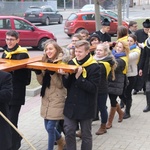 Symbole ŚDM w archikatedrze i seminarium