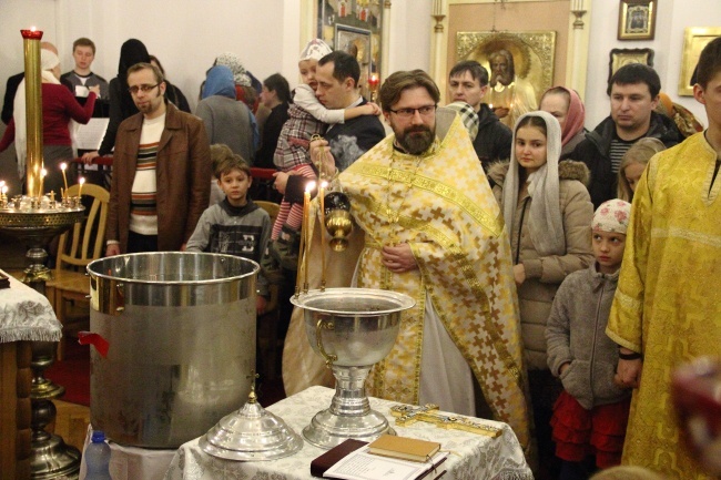 Liturgia święta w krakowskiej cerkwi