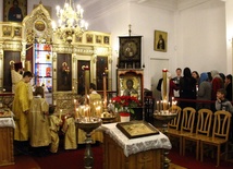 Liturgia święta w krakowskiej cerkwi