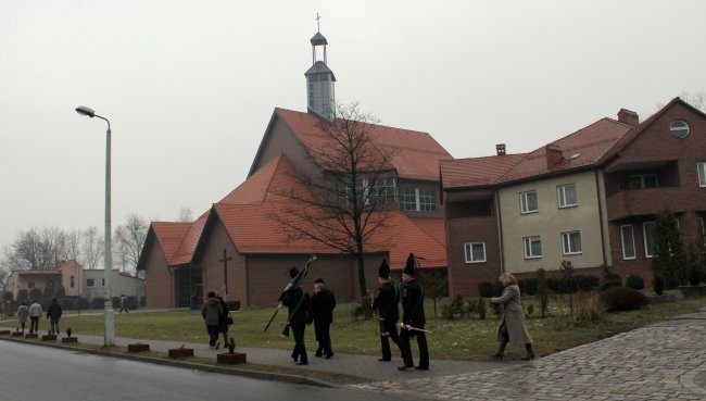 Bp Jan Kopiec modlił się z górnikami