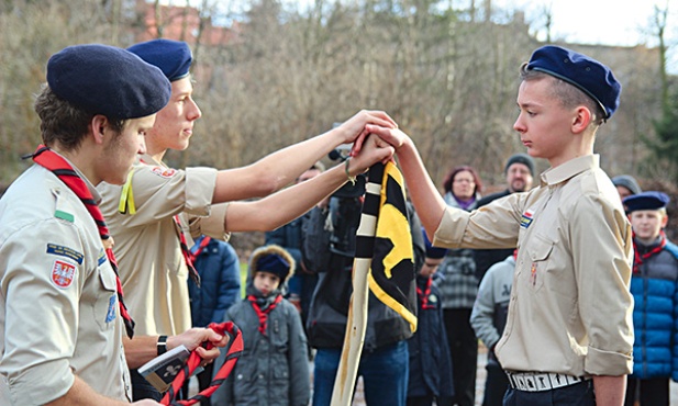 Skauci Europy to najmłodsza z grup działających w oświęcimskim oratorium 
