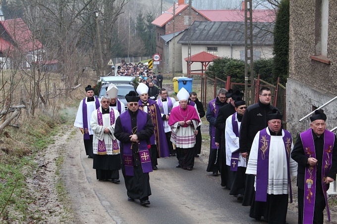 Pogrzeb ks. Józefa Molendy