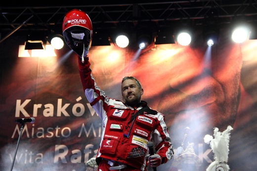 Powitanie Rafała Sonika w Krakowie