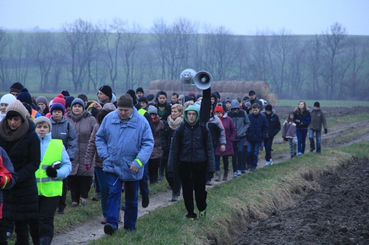 Droga Krzyżowa w 70. rocznicę wkroczenia Armii Czerwonej