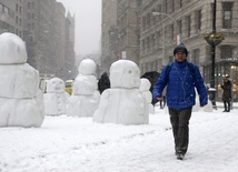 Bałwany na Manhattanie