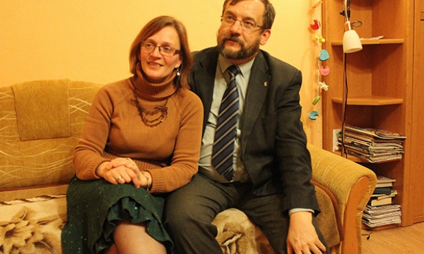 Małgorzata i Roman Bieliccy, rodzice s. Tarsycji