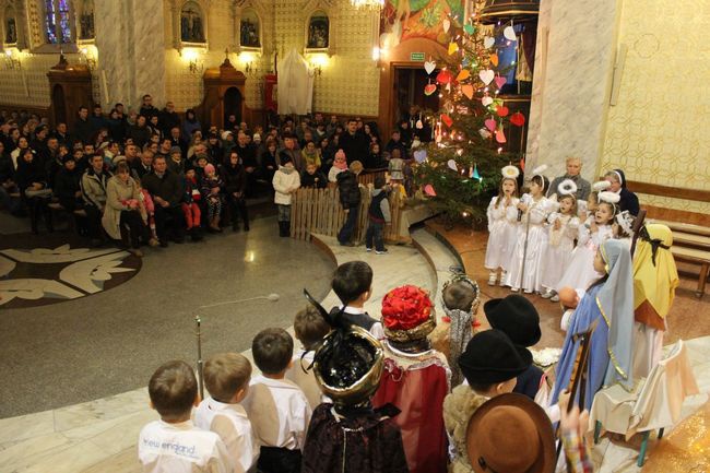 Jasełka w sanktuarium