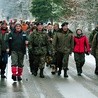 Leśnymi drogami marsz poprowadził Sławomir Migalski