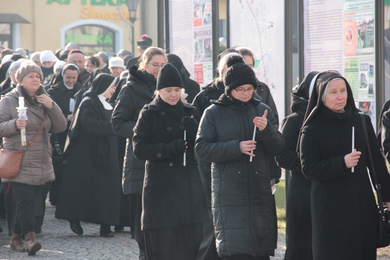 Modlitwa osób konsekrowanych w Łowiczu