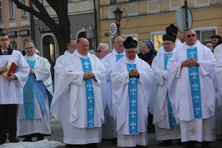 Modlitwa osób konsekrowanych w Łowiczu