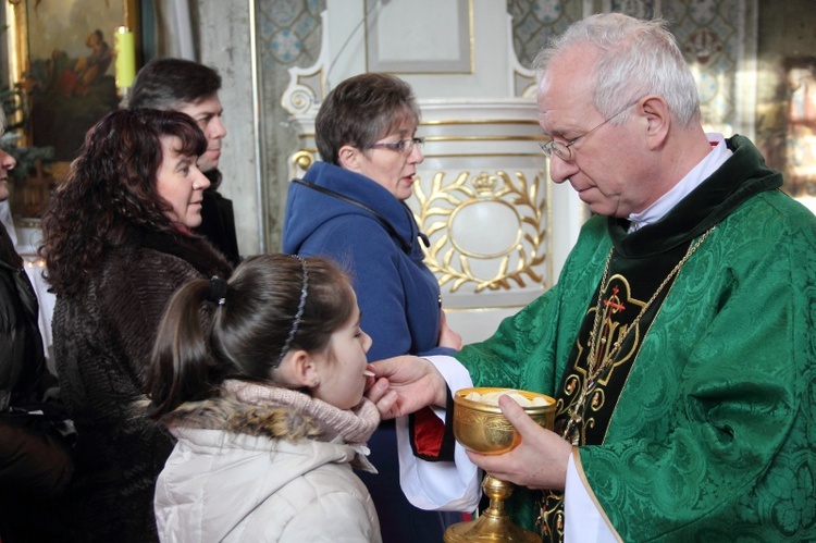 Poświęcenie dzwonów w Skułach