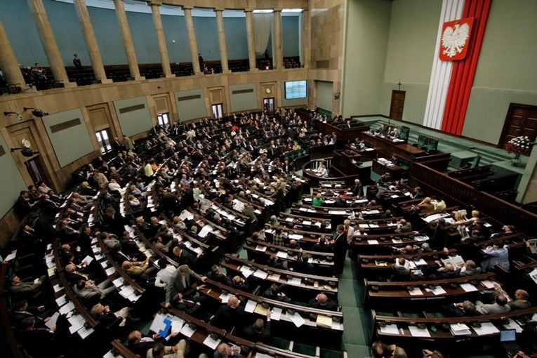 Sala posiedzeń Sejmu