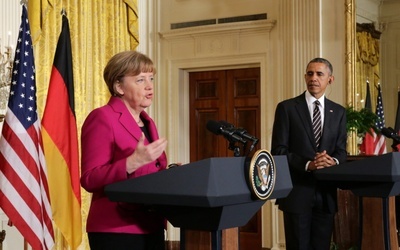 Obama i Merkel ws. Ukrainy