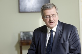 22 lutego Komorowski na Ukrainie