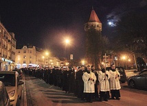 Procesja światła ulicami Gdańska