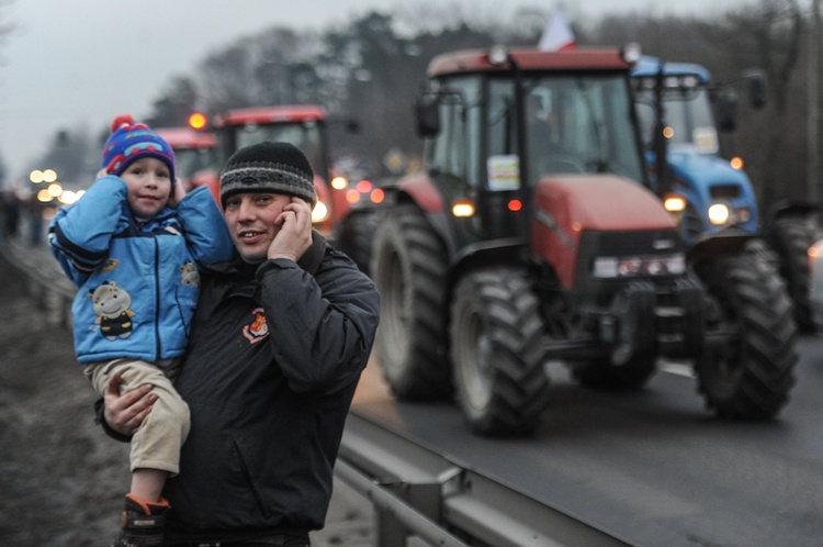 Rolnicy protestują