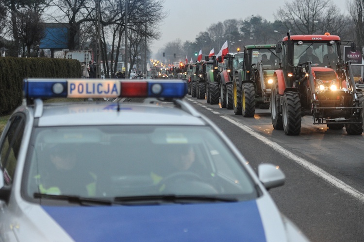 Rolnicy protestują