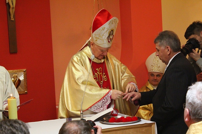 Poświęcenie hospicjum w Świdnicy