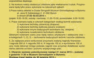Konkurs kroszonek, region, od 27 lutego do 2 marca