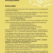 Konkurs kroszonek, region, od 27 lutego do 2 marca
