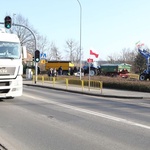 Protest rolników w Krzeszycach