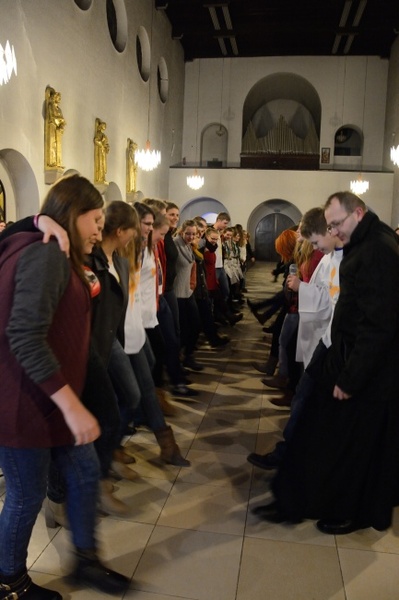 Walentynkowe czuwanie w Zdzieszowicach