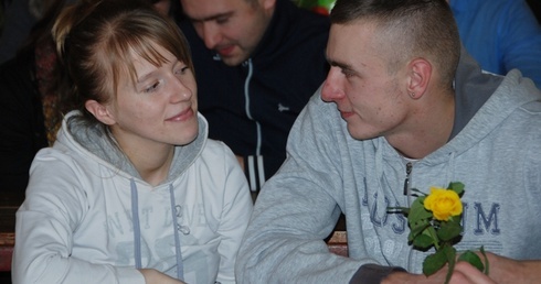 W Rzeczycy w dniu św. Walentego nrzeczeni mówili sobie o tym za co się cenią