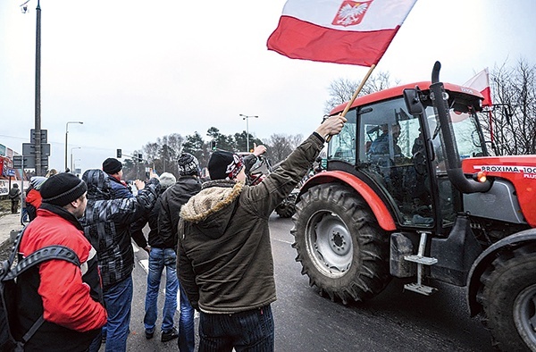 Na protestach są najbardziej zdeterminowani i odważni rolnicy, którzy zainwestowali w modernizację i wielkie inwestycje, a teraz zagraża im bankructwo