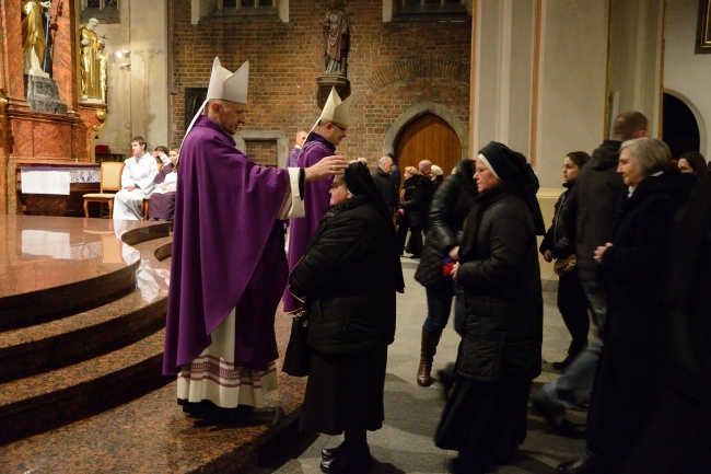 Liturgia stacyjna w Środę Popielcową