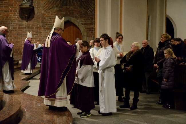 Liturgia stacyjna w Środę Popielcową